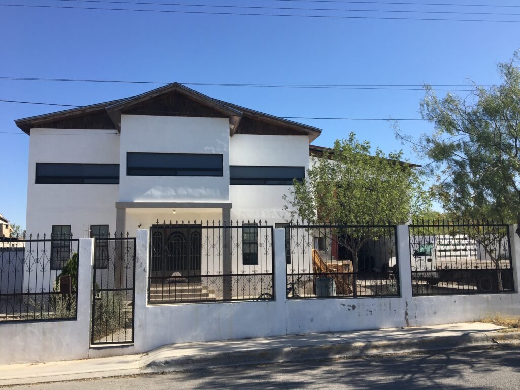 Fachada de la planta